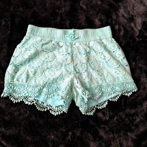 Blue summer shorts